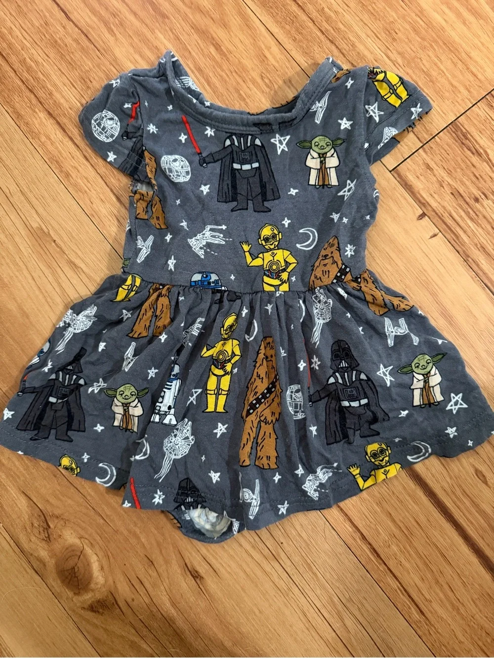 Star Wars little sleepies dress 0-3